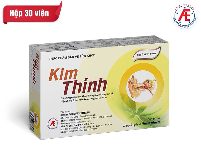 Combo Kim Thính  (3 vỉ x 10 viên) (mua 6KT tặng 1KT)